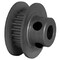 B&B Manufacturing 22-2P03-6FA2, Timing Pulley, Aluminum, Clear Anodized,  22-2P03-6FA2 - alternate 2